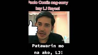 Paolo Contis’Apology to Lj Reyes😊 [upl. by Daria692]