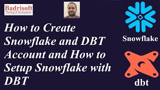 How to Create Snowflake and DBT Account and How to Setup Snowflake with DBT [upl. by Wade]