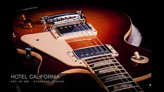 Hotel California Solo Backing Track  Extended Version For Solo Guitar [upl. by Ewart]