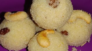 How to do Rava LadduRava Laddu Recipe in Tamil [upl. by Brita]