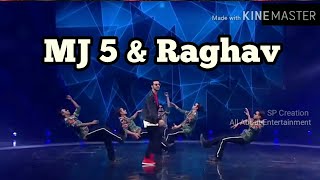 MJ 5 and Raghav Juyal Dance Performance [upl. by Aimas]