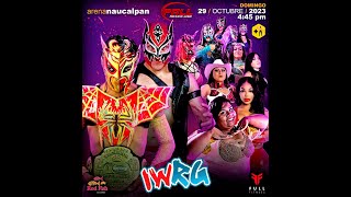 IWRG EN VIVO 🛑  POR EL CAMP INTERCONTINENTAL DE PESO LIGERO  SPIDER FLY VS AGUILA ROJA [upl. by Relyhcs]