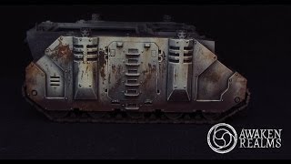 How to paint Weathering effects  HD Tutorial [upl. by Siramad481]