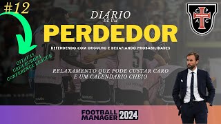 12 A UM PASSO DAS QUARTAS DE FINAL DA UEFA CONFERENCE LEAGUE  FM 2024 DIÃRIO DE UM PERDEDOR [upl. by Naruq]