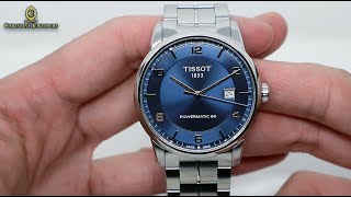 UNBOXING 2020 TISSOT LUXURY POWERMATIC 80 T0864071104700 [upl. by Synn145]