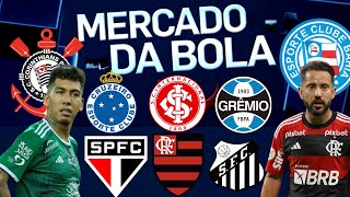 MERCADO DA BOLA 2024  EVERTON RIBEIRO NO BAHIA ROBERTO FIRMINO NA MIRA DO CORINTHIANS E [upl. by Johannes992]