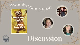 Furiously Happy by Jenny Lawson Discussion  Fall into Winter Readathon [upl. by Aivatnuahs60]