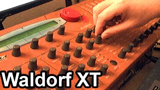 【DEMO】 Waldorf MicroWave XT synthesizer  Ambient Chillout  Arpeggiator Soundscape Music [upl. by Lirpa]