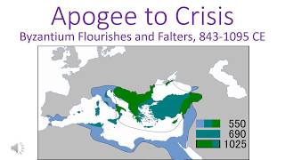 Byzantium 8431095 CE Development Apogee Crisis Crusade [upl. by Ellehsyt]