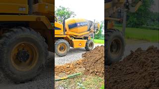 Ajax Mixer shorts video 💯😭👀 ajax jcb tractor jcbbuldozer [upl. by Ecirtaed]