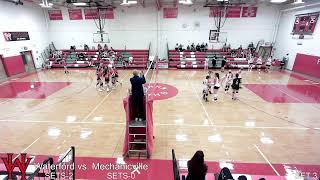 Girls JVVarsity Volleyball Waterford vs Mechanicville  91321 [upl. by Wanda]