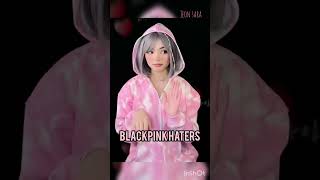 haters vs blink 😂 blackpink lisa jennie jisoo rosé 🖤💖 [upl. by Hairaza]