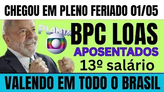 ðŸ”´SAIU AGORA BPCLOASAPOSENTADOS GRANDE VITÃ“RIA  JÃ ESTA NO DOU  13Âº SALARIO 3005 [upl. by Llabmik]