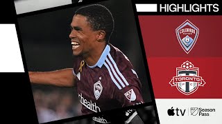 Colorado Rapids vs Toronto FC  Cannon Strikes  Full Match Highlights  September 21 2024 [upl. by Muraida363]