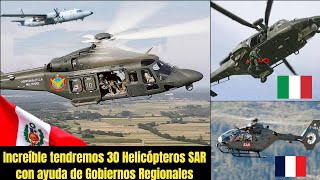 Perú comprará 30 Helicópteros SAR con ayuda de gobiernos Regionales‼️🇵🇪😱 [upl. by Armelda716]