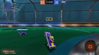 Rocket League 1 Goal 1 Save 1 Shot [upl. by Nylidnarb]