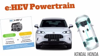 Honda ZRV eHEV Powertrain Explained  Kendal Honda zrv ehev [upl. by Carrol]