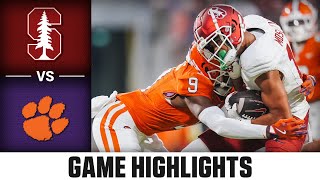 Stanford vs Clemson Game Highlights  2024 ACC Football [upl. by Mayeda]