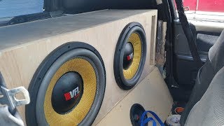 2 American bass VFL 15s on 10000 WATTS [upl. by Nevada]