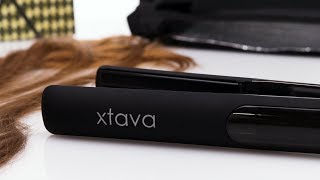 Professional Steam Straightener by Xtava – Ceramic 1quot Flat Iron [upl. by Ttam]