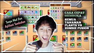 Cara Cepat Menamatkan Dan Membuka Semua Tanaman Di Plants Vs Zombie Fusion [upl. by Yt]