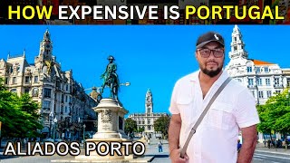 HOW EXPENSIVE IS PORTUGAL  ALIA DOS IN PORTO PORTUGAL  PORTO CITY TOUR [upl. by Sackman]