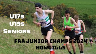 U17s amp 19s and Sen FRA Junior English Fell Championships 2024 Howgills [upl. by Eidak677]