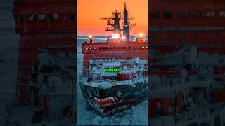 The most powerful icebreaker ship shorts youtubeshorts viralshorts facts amazingfacts [upl. by Lamaaj]