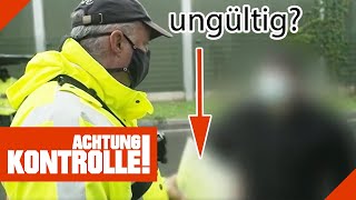 quotDie dürfen Sie nicht fahrenquot Ungültige Ausnahmegenehmigung  12  Kabel Eins  Achtung Kontrolle [upl. by Lyrpa]