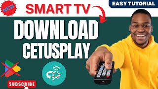 How to Download CetusPlay on Smart TV 2024  No Google Play Store Needed [upl. by Ehcar]