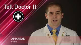 Apixaban or Eliquis Medication Information dosing side effects patient counseling [upl. by Bryant202]