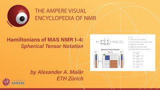 Rotating NMR Hamiltonians 4 spherical tensor notation [upl. by Llenrod71]