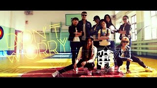 Madcon  Dont Worry  TheHarOff Choreography [upl. by Aihtekal]