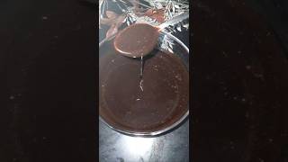 Chocolate Ganache with 2 Ingredients shorts youtubeshorts [upl. by Elkcim]