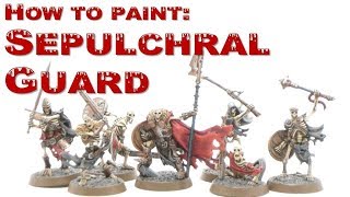 How to Paint Sepulchral Guard [upl. by Lidstone]