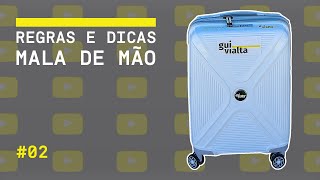 Como viajar com MALA DE MÃO Todas as regras [upl. by Namlaz18]