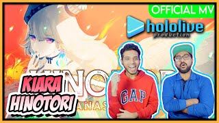 HOLOLIVE  HINOTORI TAKANASHI KIARA OFFICIAL MUSIC VIDEO REACTION [upl. by Aslin968]