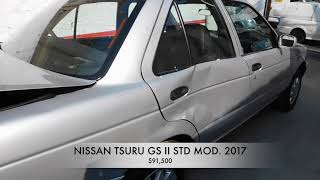 Autos Nissan Tsuru 2017 Accidentados [upl. by Anagrom]