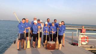 Dragon Boats in Qatar  Doha Dragons [upl. by Swenson]