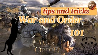 War and order  beginner guide early guide [upl. by Elsa]