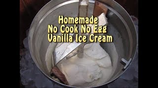 NO COOK HOMEMADE ICE CREAMEGGLESS HOME CHURNED ICE CREAM [upl. by Ykcaj984]