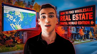 How to Wholesale Real Estate Virtually  Digital Nomad Edition Ep128 [upl. by Gonzales823]