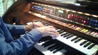 quotWhite Christmas  Played on Lowrey Organ  DJRuff [upl. by Atenaz]