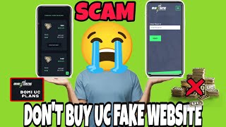 BGMI amp PUBG SCAM BY UC  PLEASE DONT BY UC GRAB INSTANT UC THIS WEBSITE 🙏 bgmi pubgmobile [upl. by Hopper]