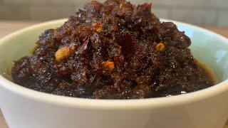 Chili Paste Recipe [upl. by Akemyt]