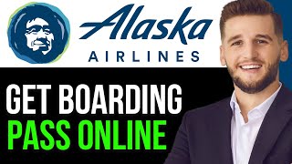 HOW TO EASILY GET BOARDING PASS ON ALASKA AIRLINES ONLINE IN 2024BEST METHOD [upl. by Tekcirc483]