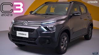 ¡LLEGO PRECIOS Y VERSIONES NUEVO CITROËN C3 2023 EL ANTI STEPWAY [upl. by Kcid]