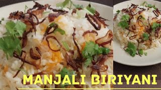 Easy biriyani recipe for Beginners Manjali Biriyani Chicken Biriyani [upl. by Jsandye]