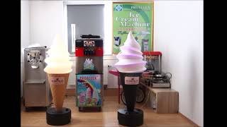 Protelex ice cream light Ice decoration [upl. by Aeet890]