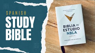 AllNew Study Bible in Spanish  NBLA Biblia de Estudio [upl. by Rochemont]